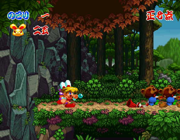 Keio Yugekitai screenshot 3 for Sega Saturn